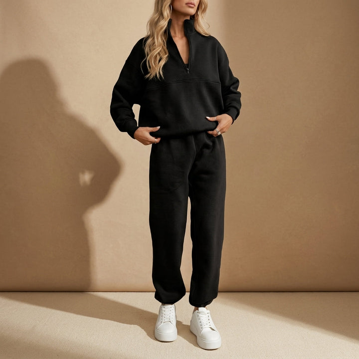 Bonifacio Quarter-Zip Tracksuit Set