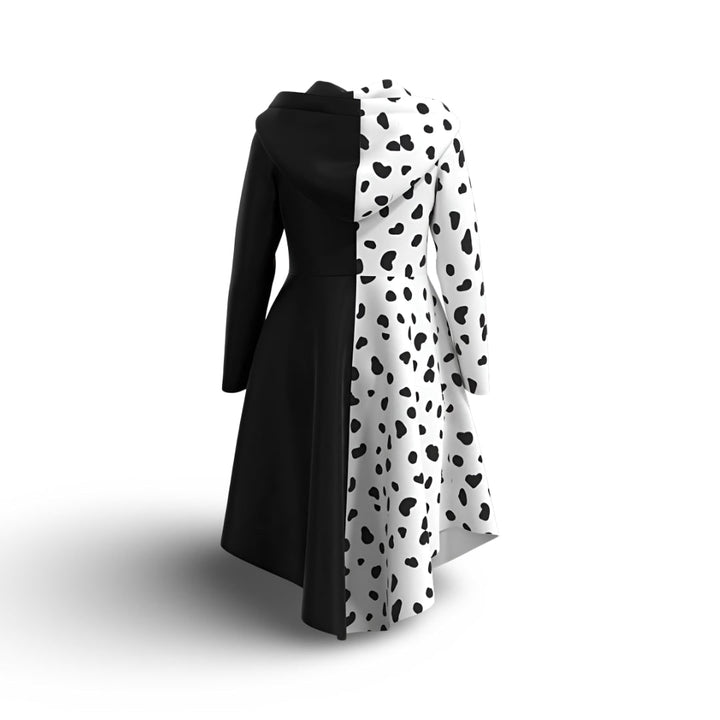 Dalmatian Print Dress with Hood – Halloween Costume