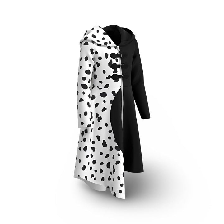 Dalmatian Print Dress with Hood – Halloween Costume