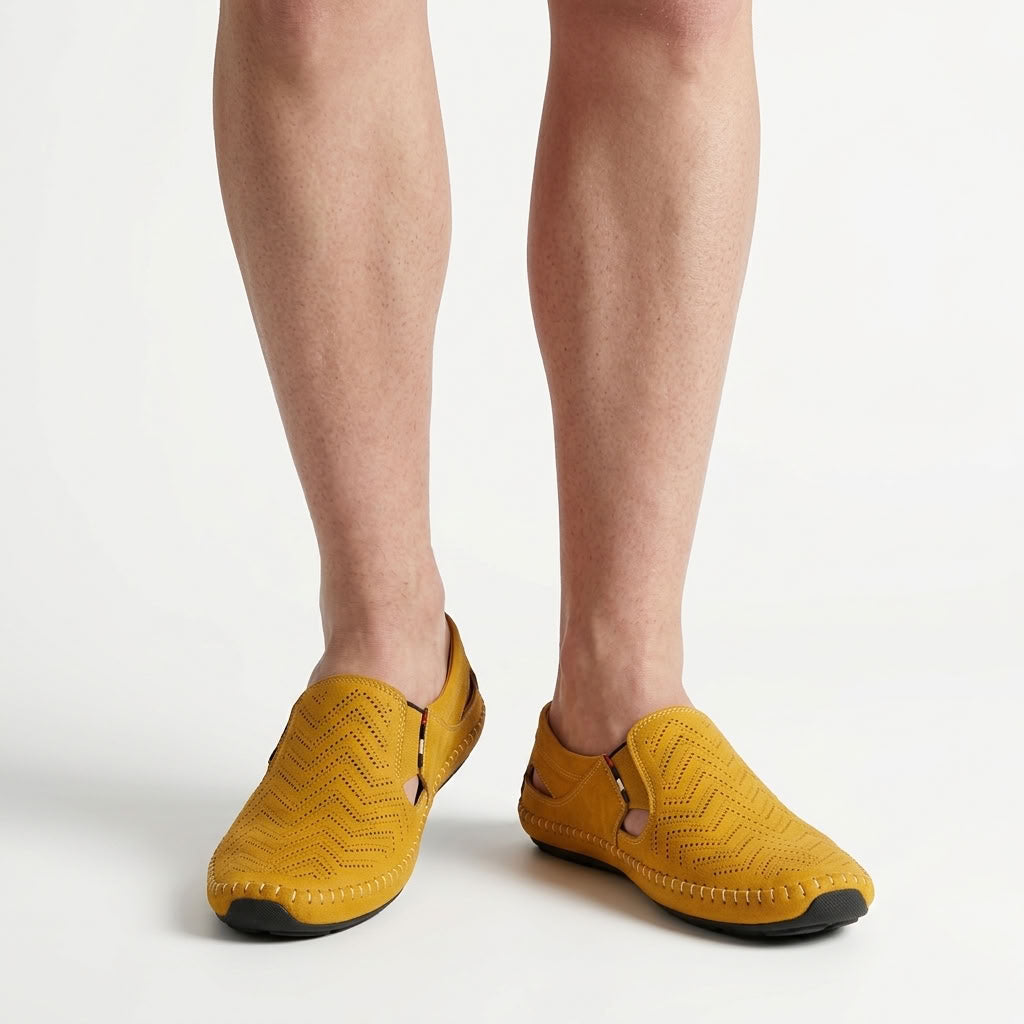 Slip-On Perforated Loafers