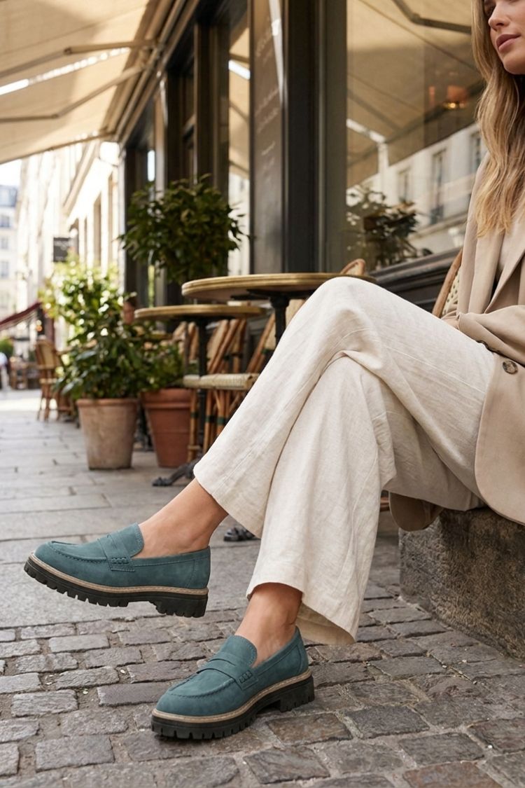 Women's Loafers with Profile Sole