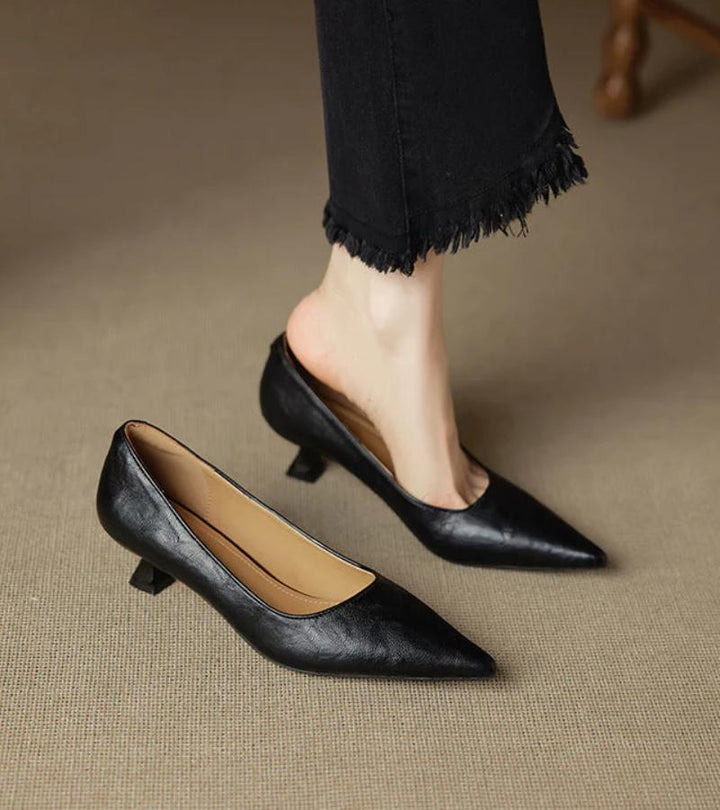Aeris | Leather Court Shoes