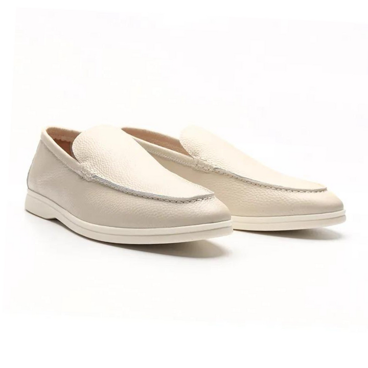 Fleur™  |  Cowhide soft luxurious fabrics Loafers