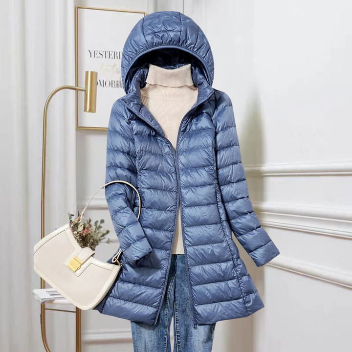 Barlyza Ultra-Light Down Jacket, view 9 - Elena Harper