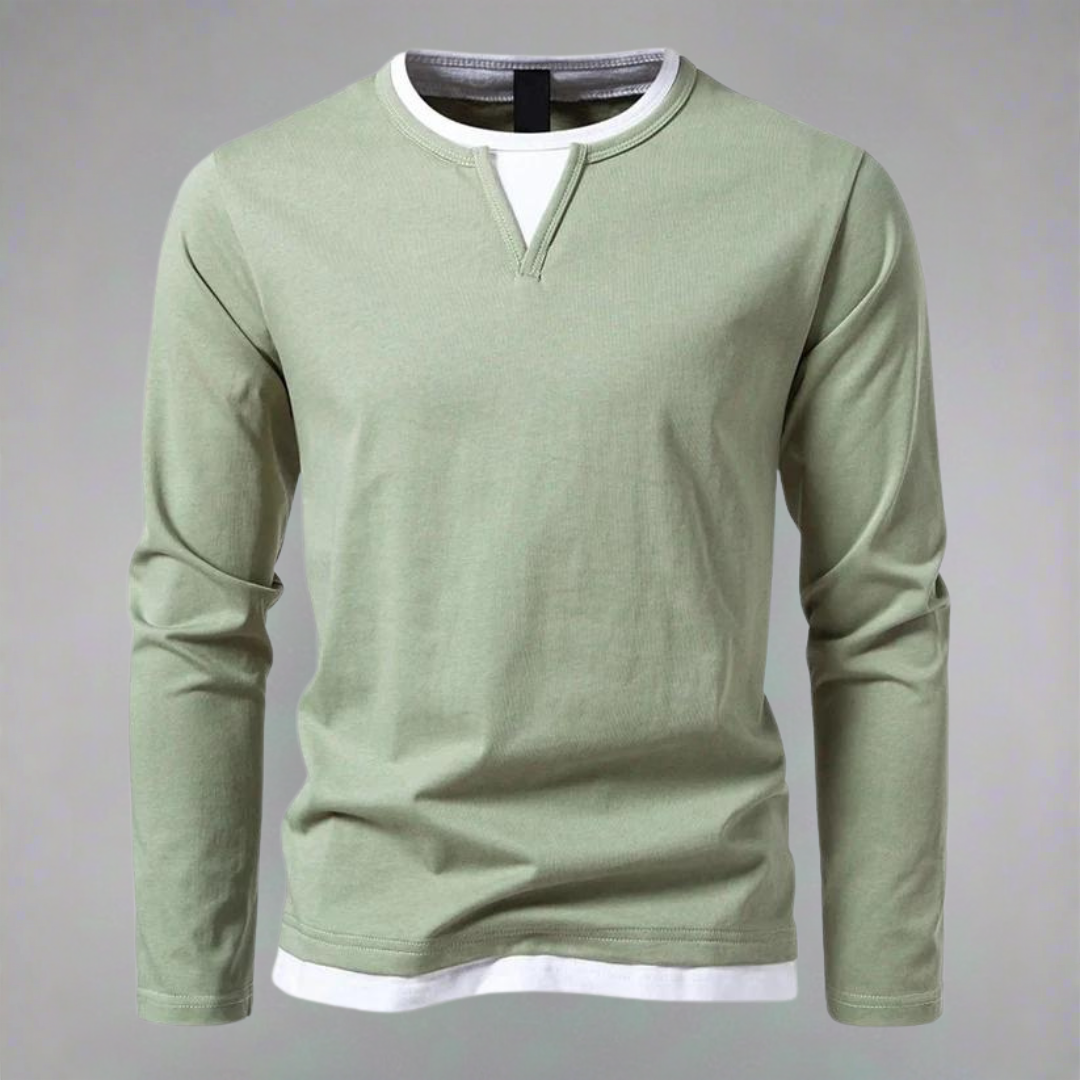 LAURENT MONACO | V-NECK SHIRT FOR MEN