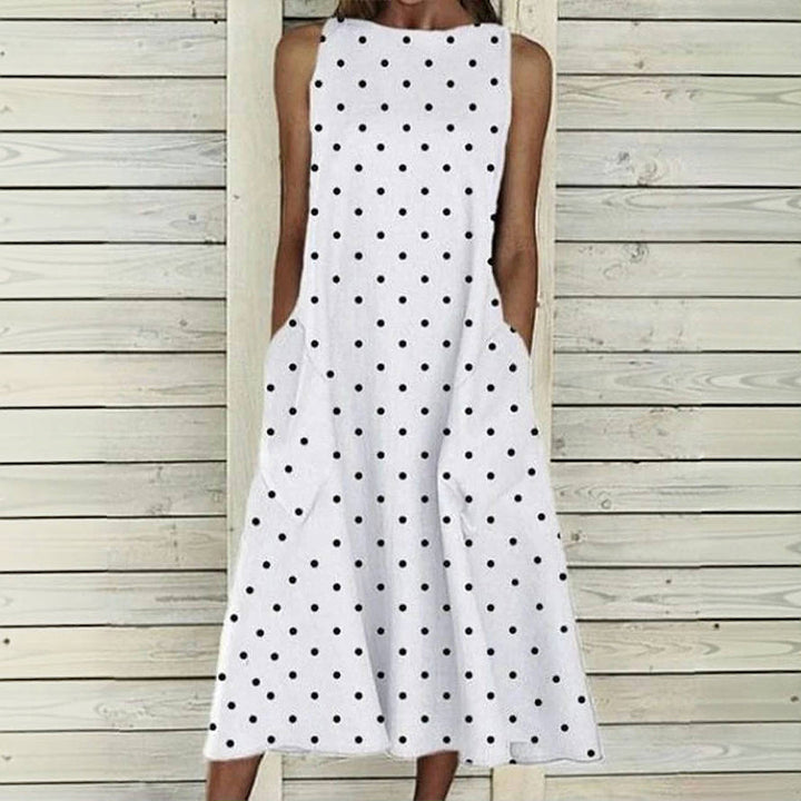 Casual Polka Dot Dress