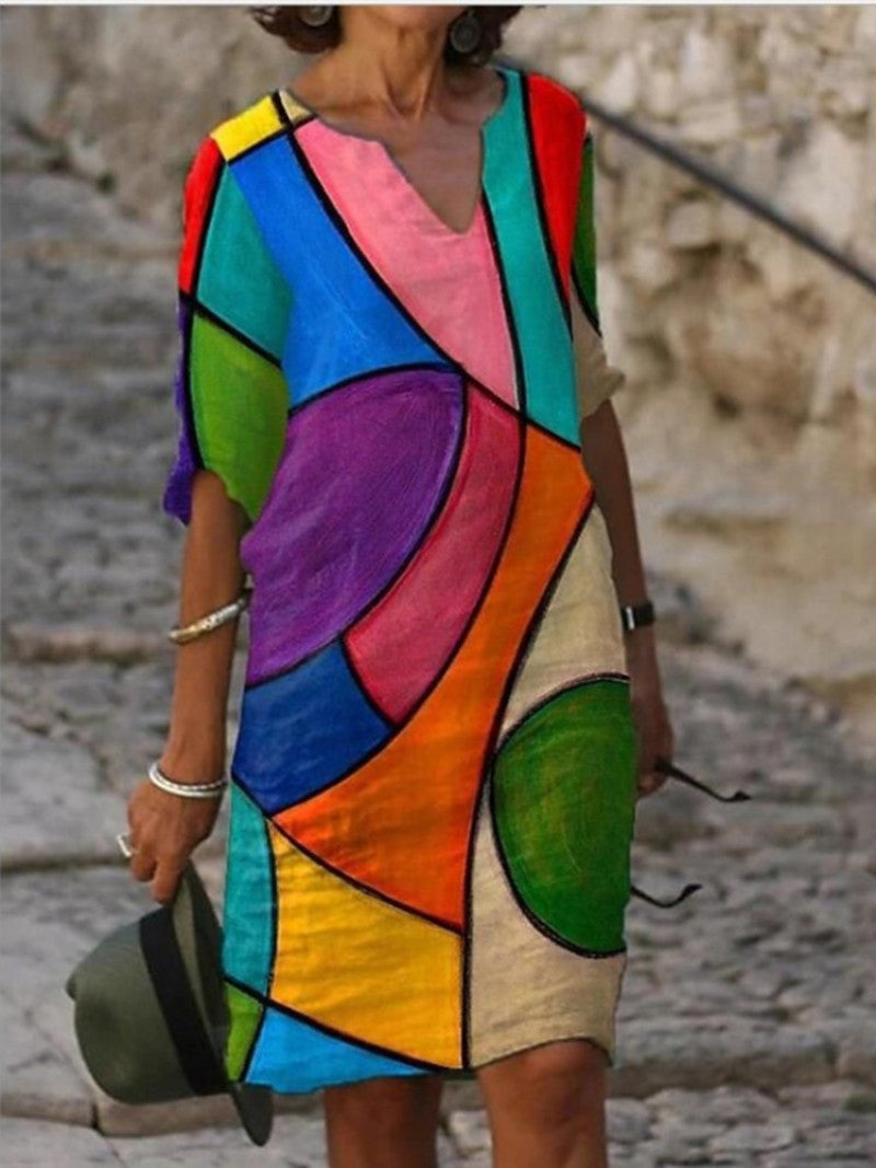 Flora - Dress with Floral Print