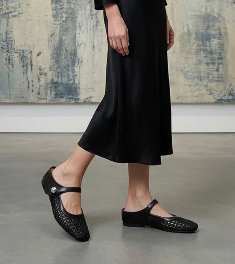 Mary-Jane | 100% Breathable Mules