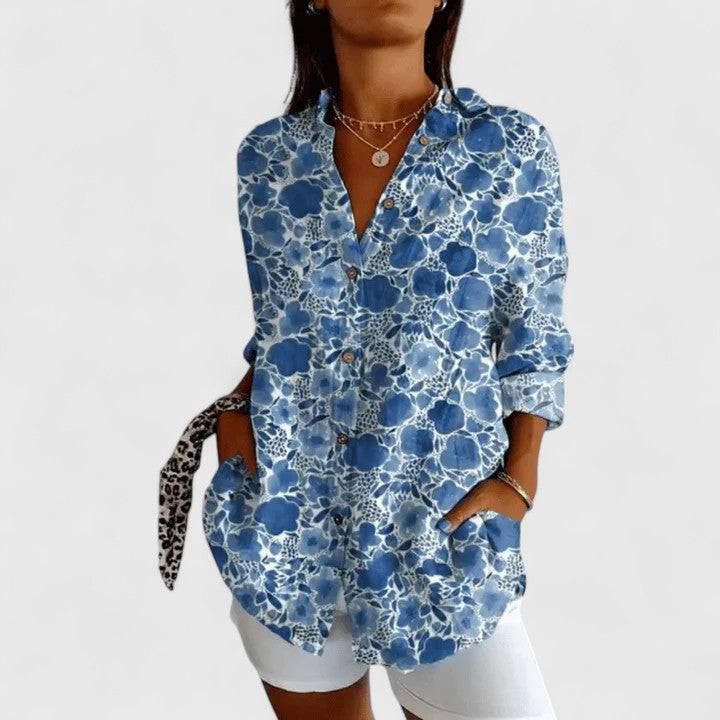 Katarine™  |  Elegant Floral Blouse