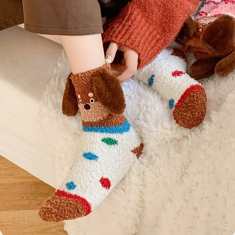 Cartoon Warm Socks