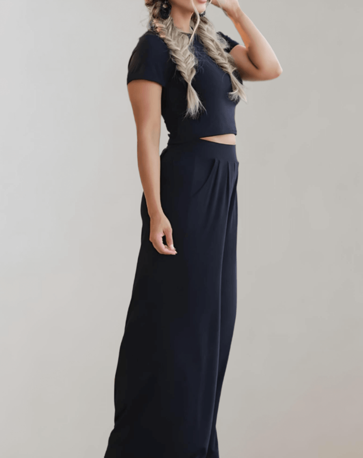 Women's Two-Piece Blazer & Mini Skirt Co-ord Set, view 3 - Elena Harper