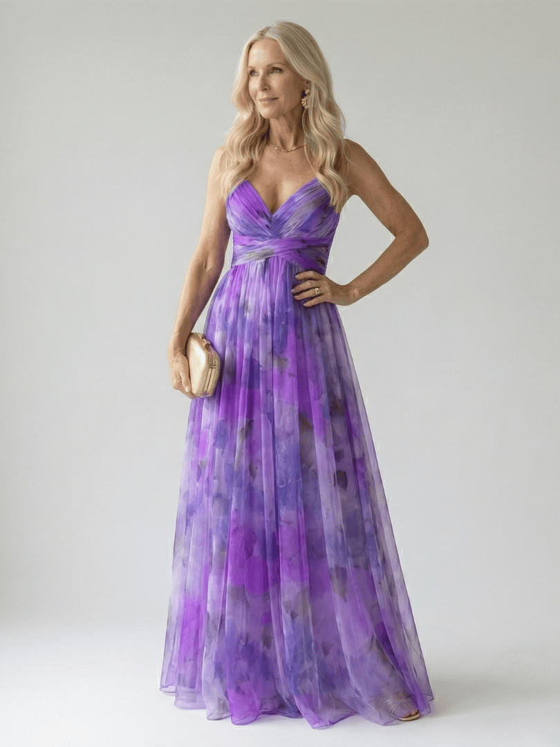Isel™  |  Soft Wrap Maxi Dress
