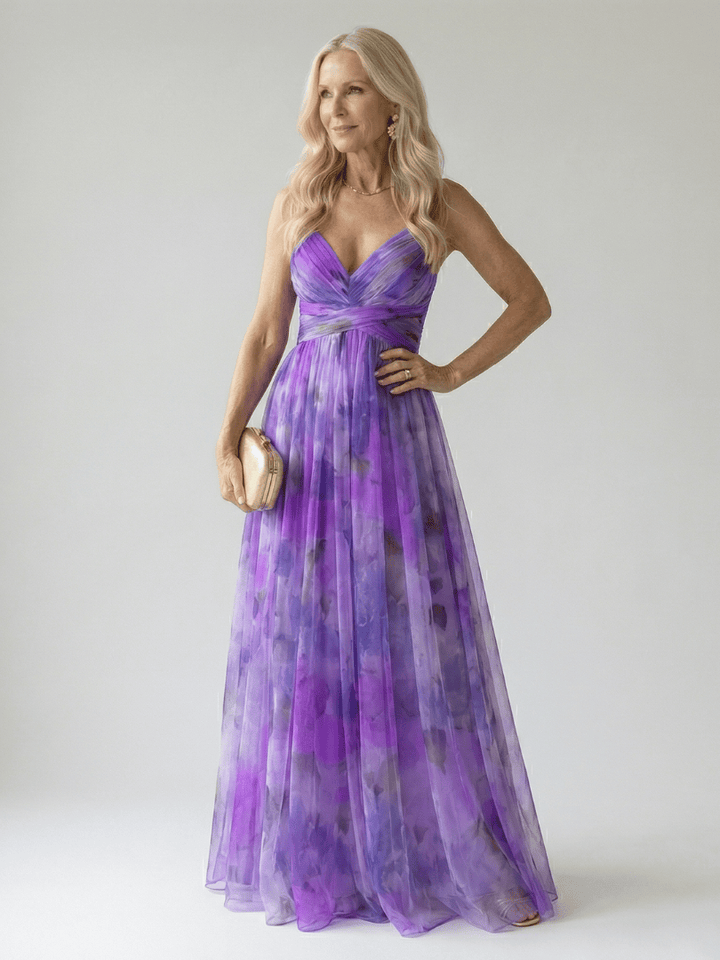 Isel™  |  Soft Wrap Maxi Dress