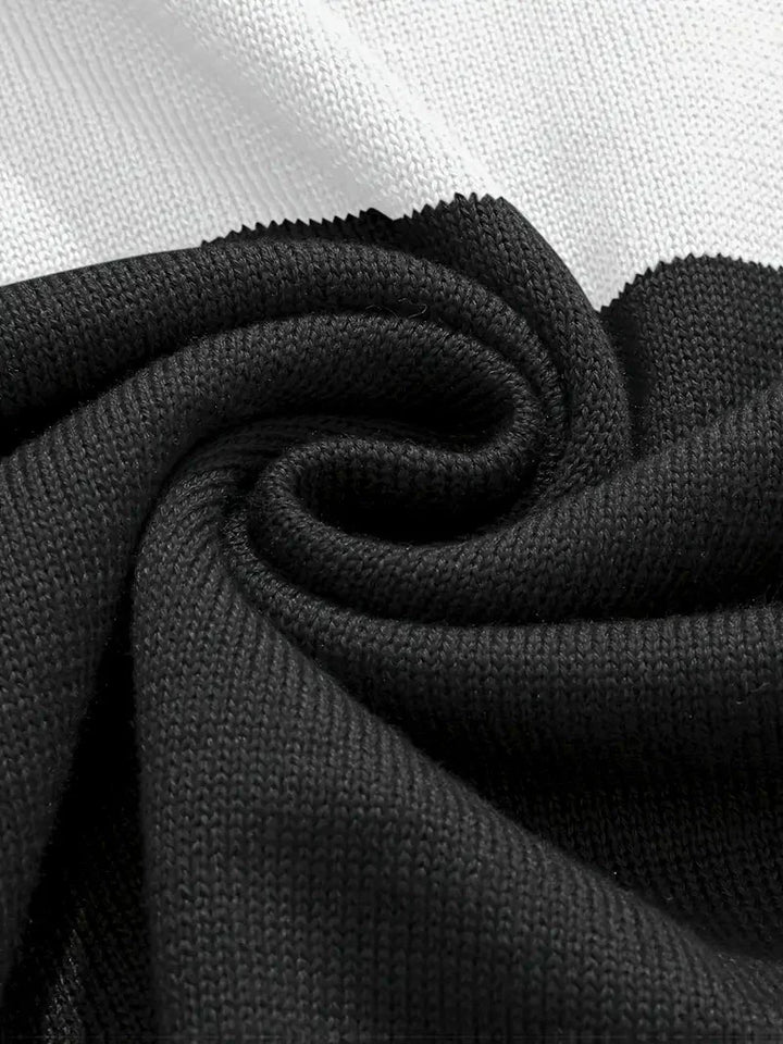 Brit & Boho™️ | The Luxe Colorblock Quarter Zip