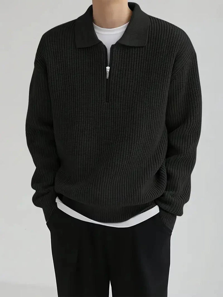 Brit & Boho™️ | The Modern Slim Quarter Zip