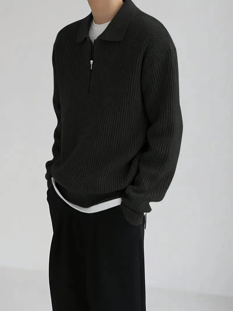 Brit & Boho™️ | The Modern Slim Quarter Zip