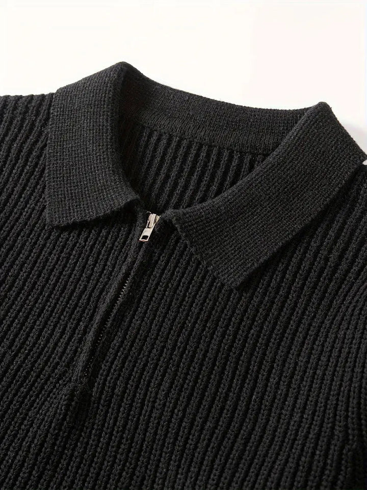 Brit & Boho™️ | The Modern Slim Quarter Zip