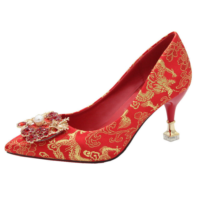 Comfortable Orthopedic Heeled Shoes for Everyday Use, view 4 - Elena Harper