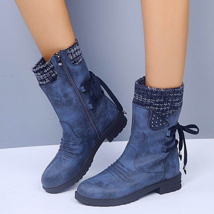 Andy™ | Warm Mid-Height Women's Winter Boots with Wool