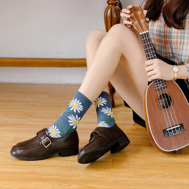 Vintage Floral Socks