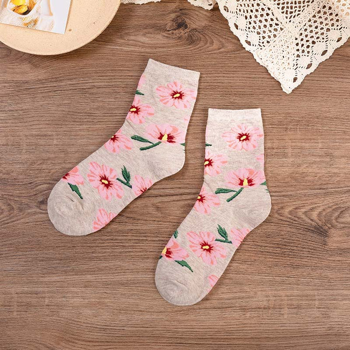 Vintage Floral Socks