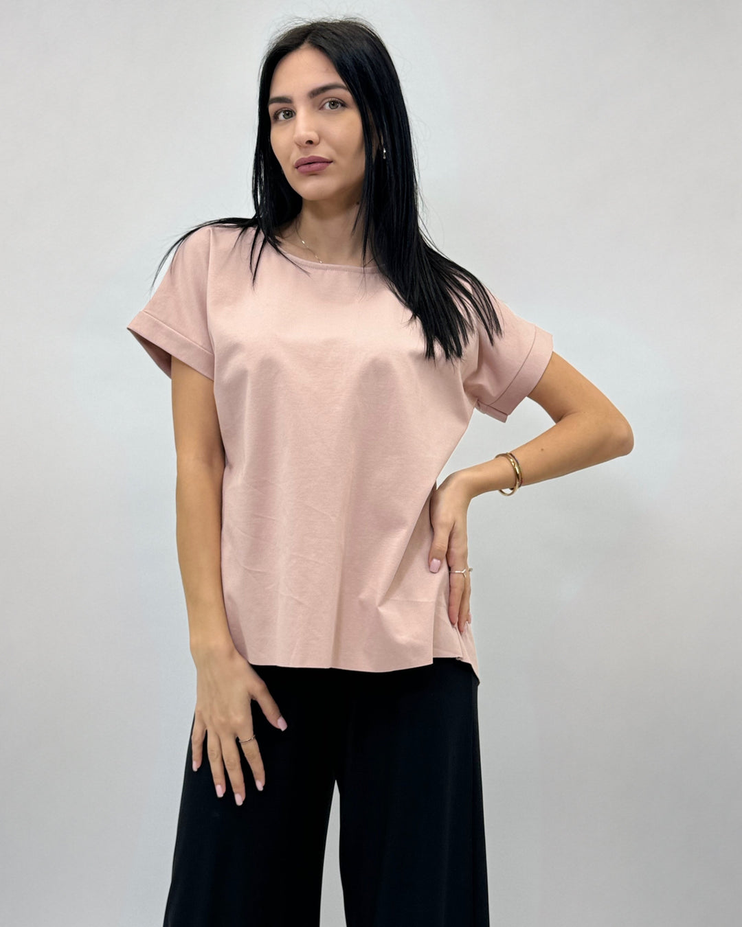 Petra™  |  Short Sleeve Plain Top