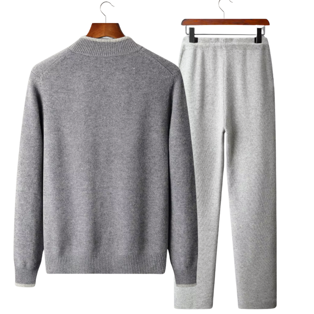 Emma & Rose two-tone tracksuit — two-piece leisure set