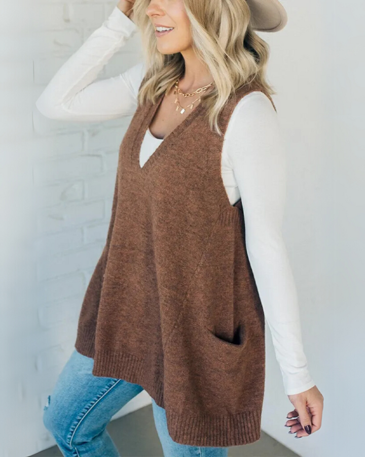 Arola Cozy Knit Vest