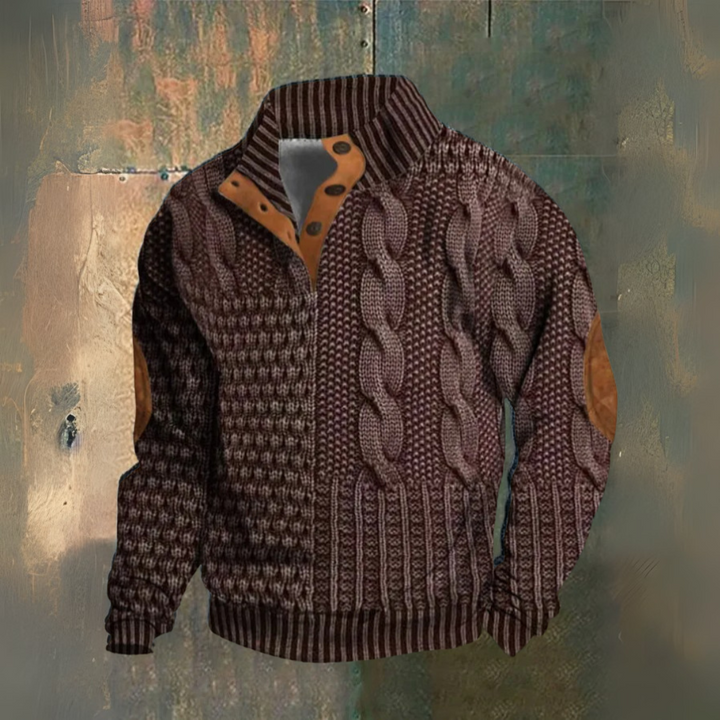 LAURENT MONACO | CASUAL HIGH COLLAR SWEATER