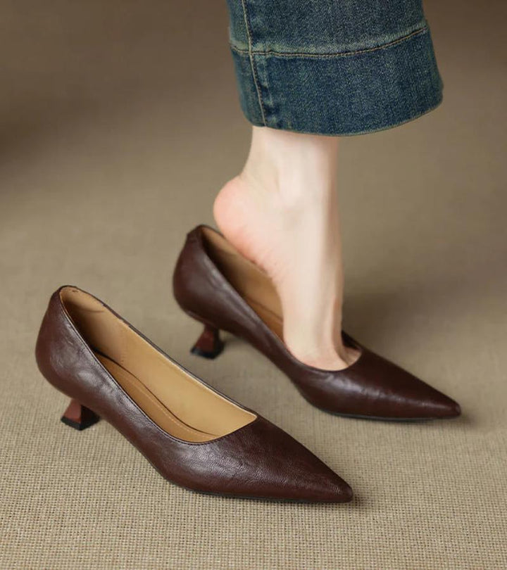 Aeris | Leather Court Shoes