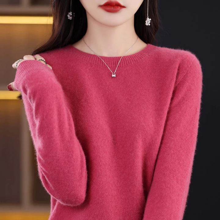 Women's Round Neck Soft Luxury Warm Sweater (S-5XL)