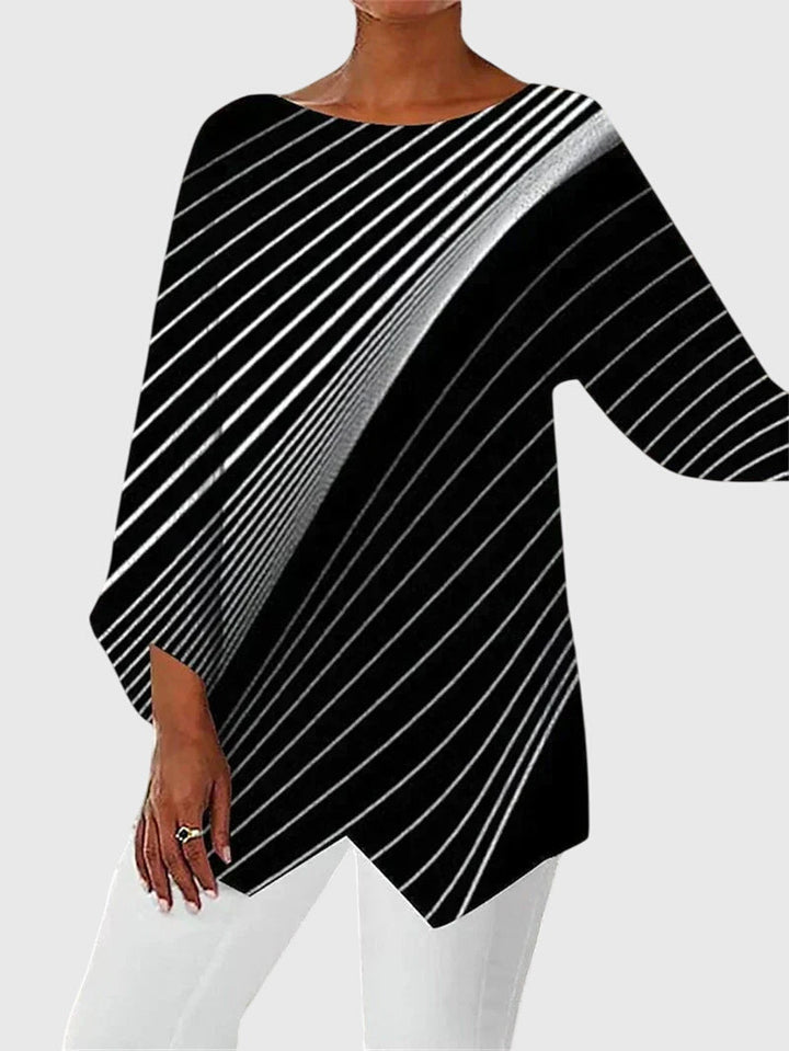 Alayah™  |  Elegant Crew Neck Top