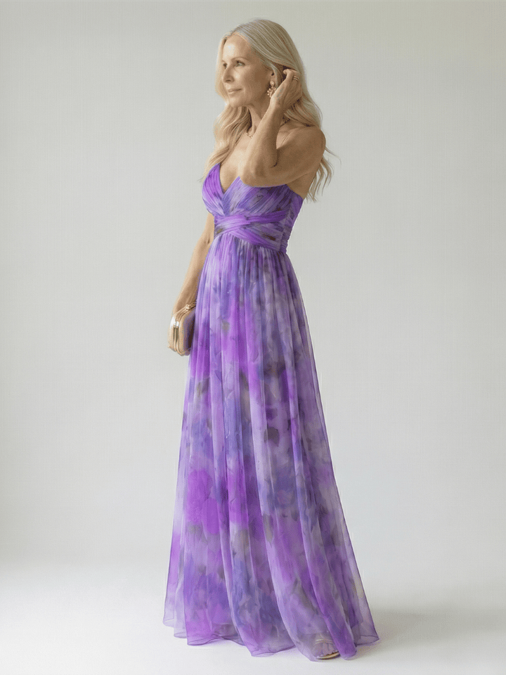 Isel™  |  Soft Wrap Maxi Dress