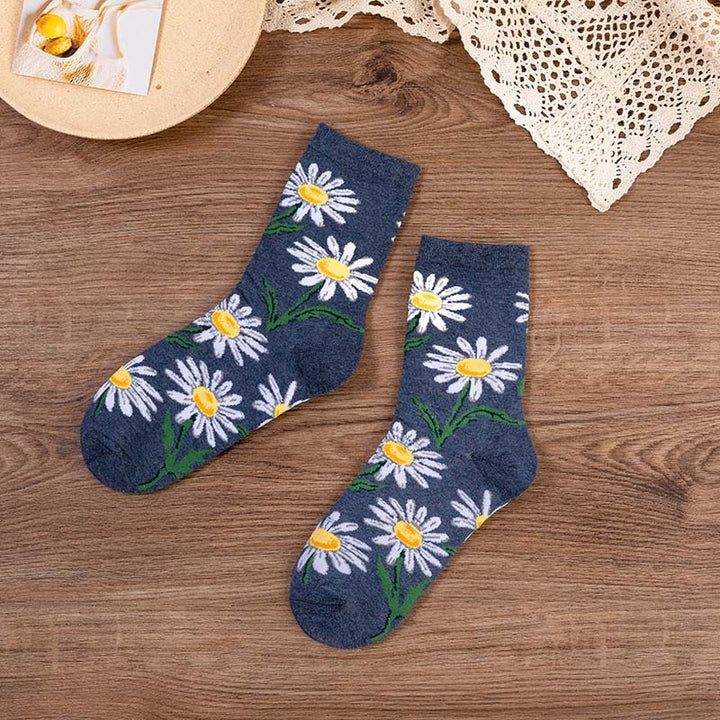 Vintage Floral Socks