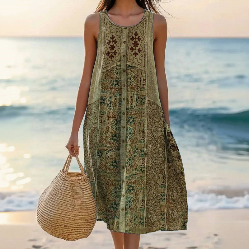 Casual Vintage Dress