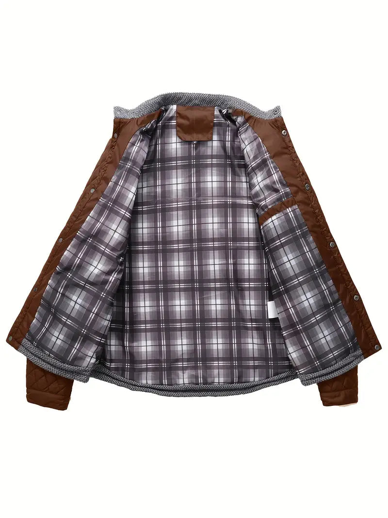 Proctor Casual Long Sleeve Jacket with Pockets - Elena Harper