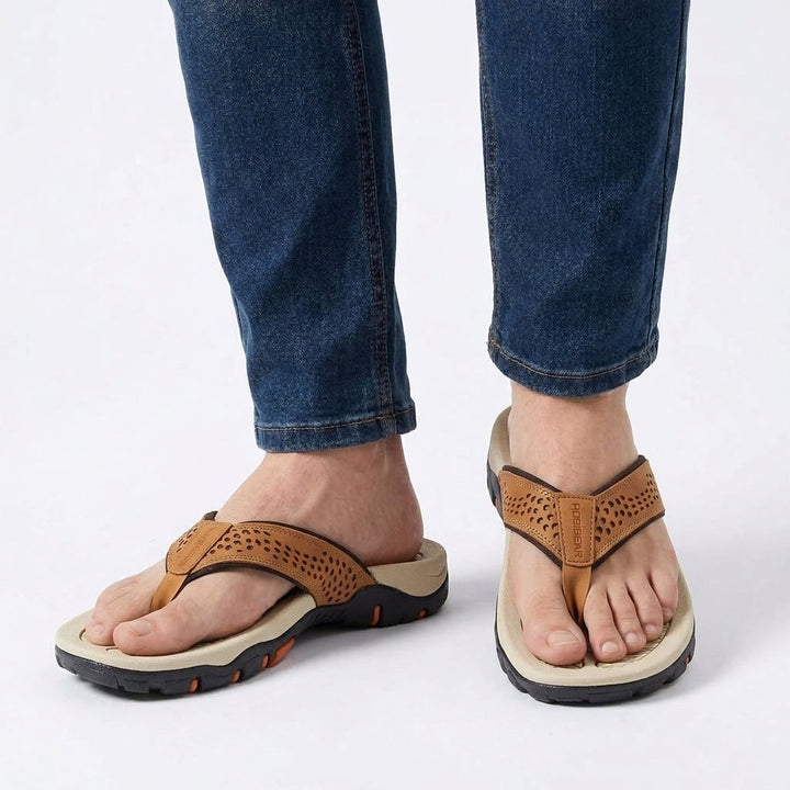Textured Sole Flip-Flops for Men
