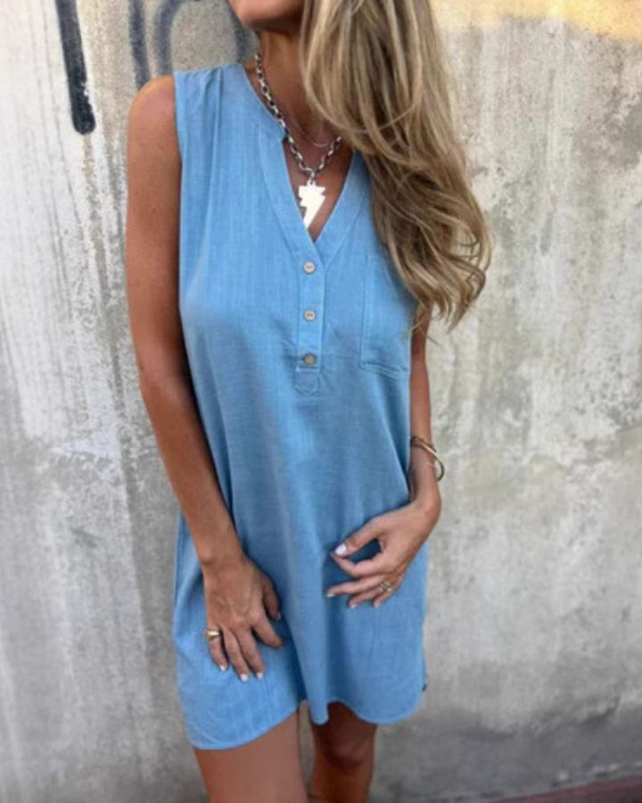 Apare Boho Sleeveless Dress - Elena Harper