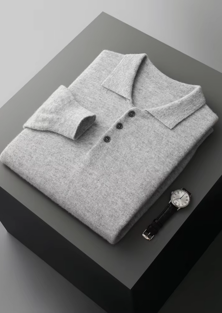 NOBA WOOL CLASSIC SWEATER POLO