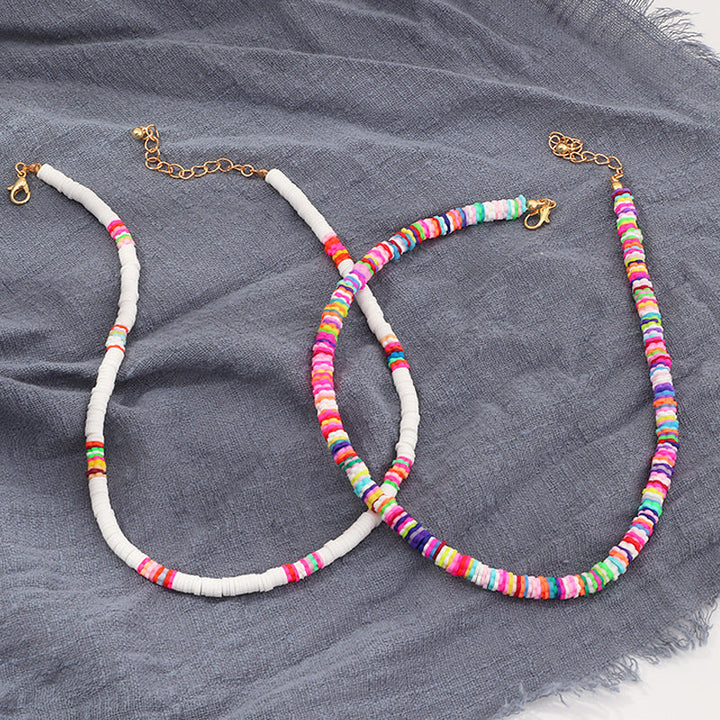 Bohemian Colored Necklace, view 6 - Elena Harper