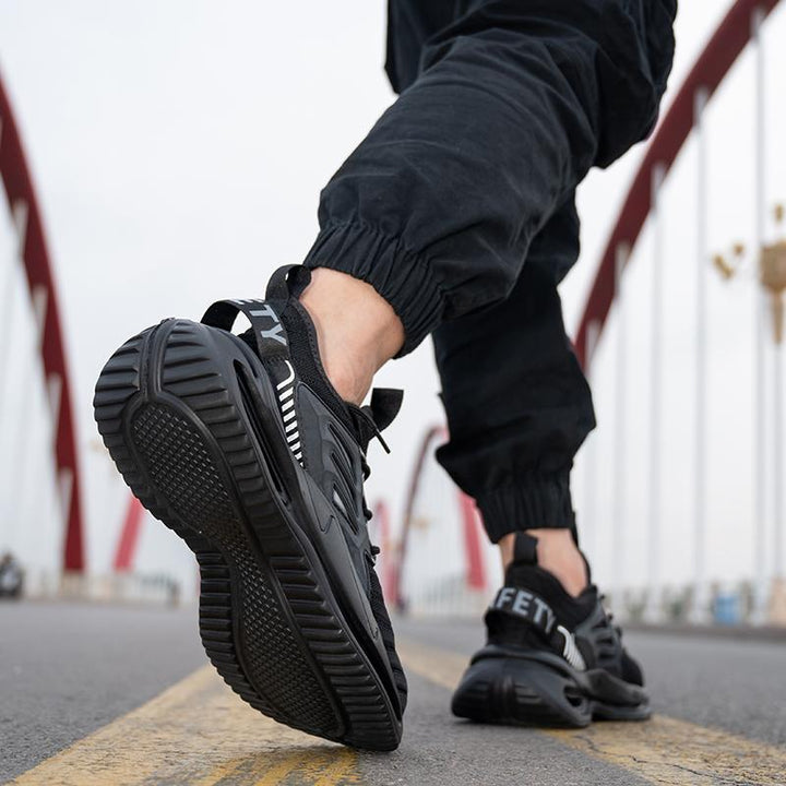 . Anti-Smash, Anti-Stitch, and Anti-Slip Safety Shoes EB
