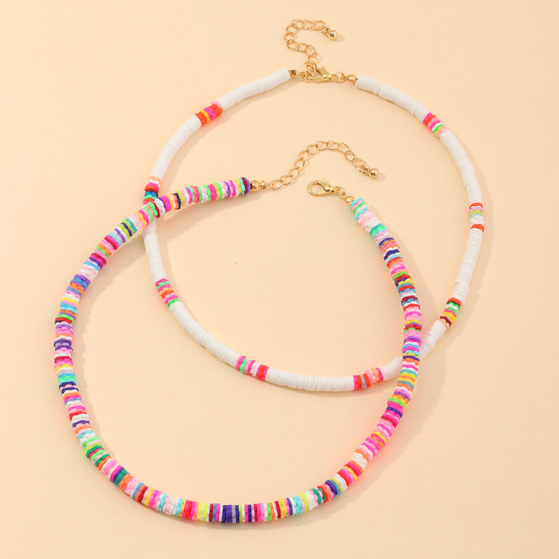 Bohemian Colored Necklace, view 3 - Elena Harper