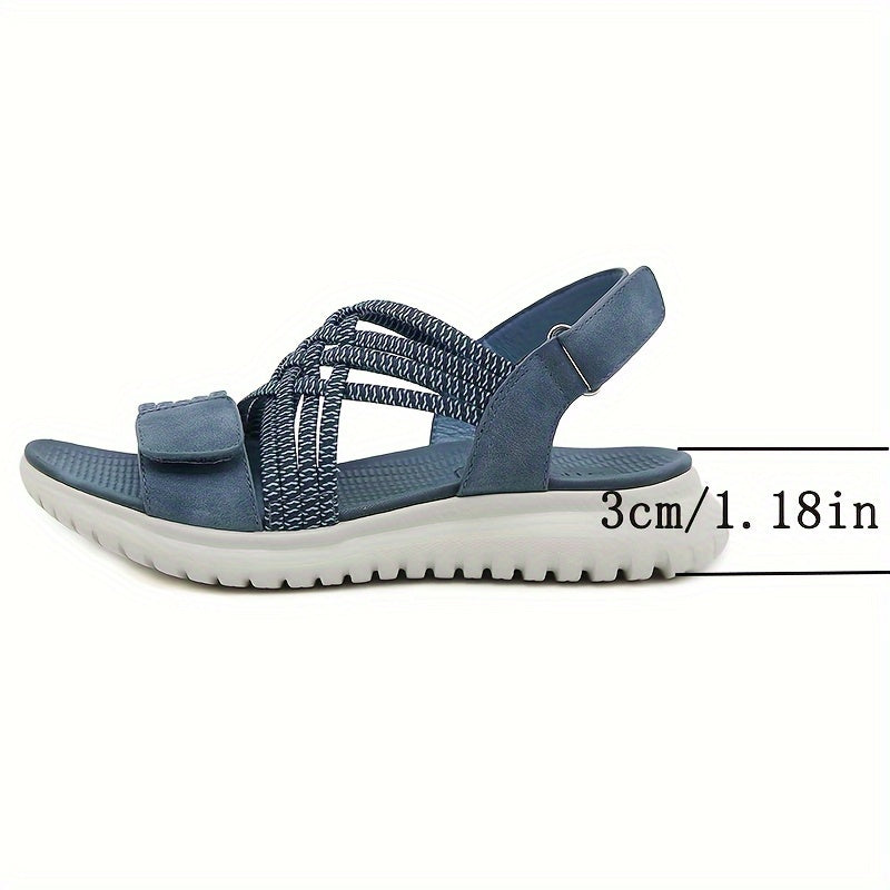 Marlene lightweight comfort sandals with footbed, view 7 - Elena Harper
