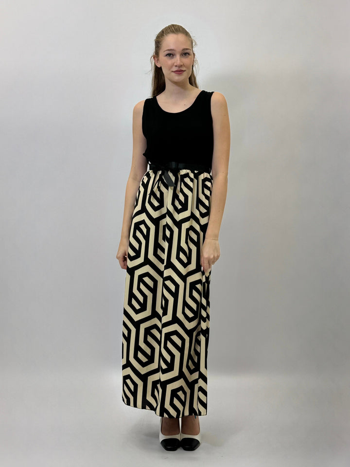 Thandi™  |  Sleeveless Dress Printed Skirt