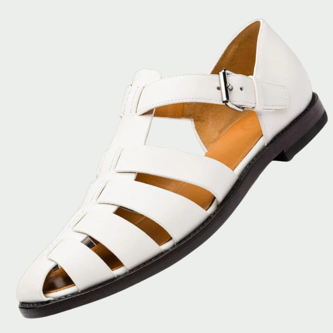 Men's Gladiator Flat Sandals – Stylish Comfort for Summer