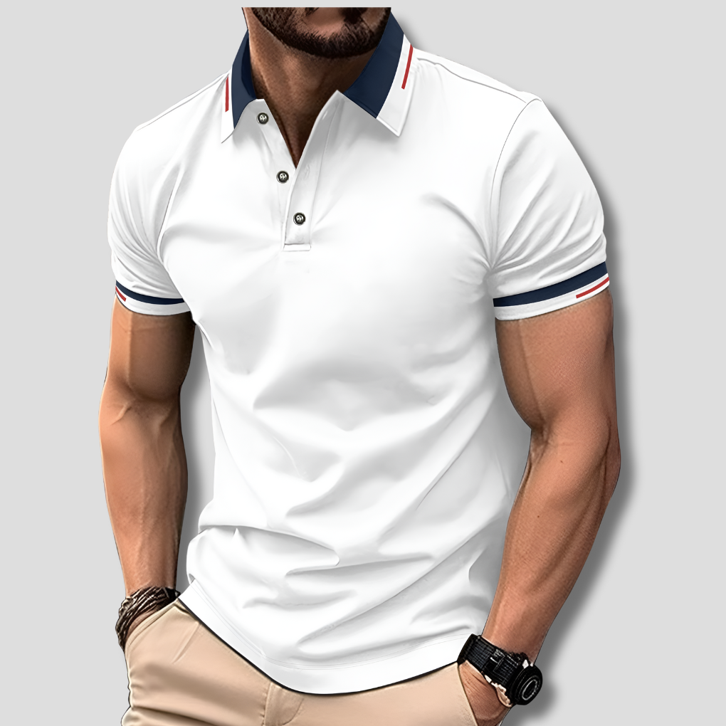 Men's Premium Polo Shirt Smart Casual & Everyday Style, view 3 - Elena Harper