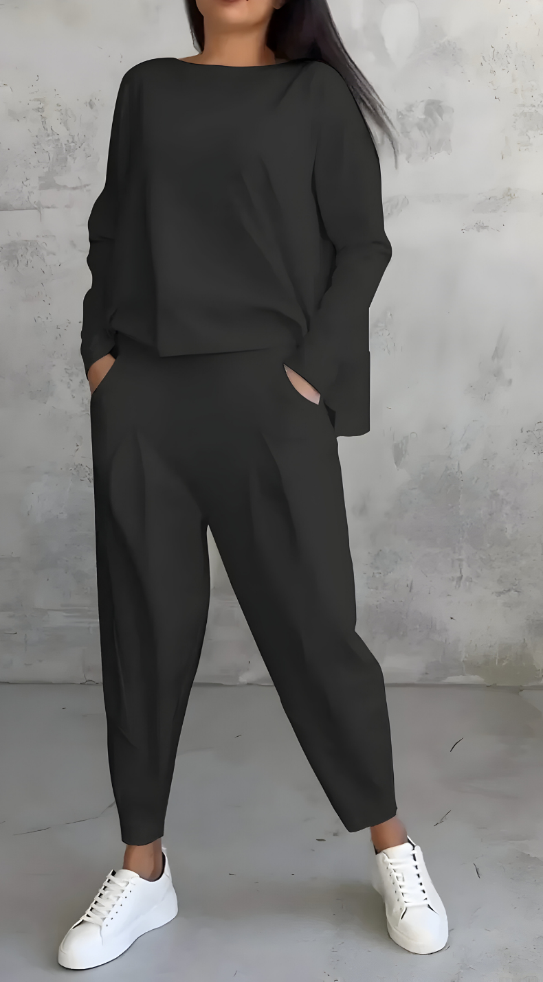 Arlen Elegant Minimalist Two-Piece Set - Elena Harper