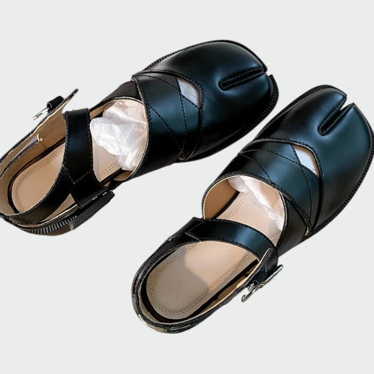 Olivia - Tabi Strap Mary Jane Shoes