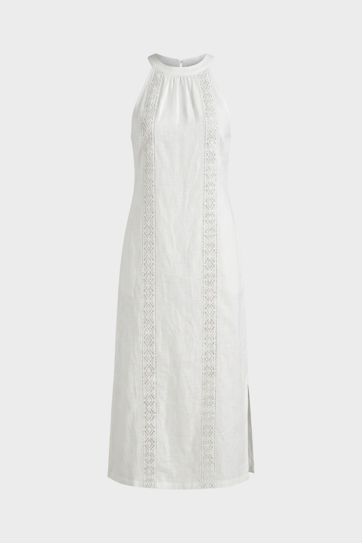 Women's Maxi Dress | Mock Neck Slim