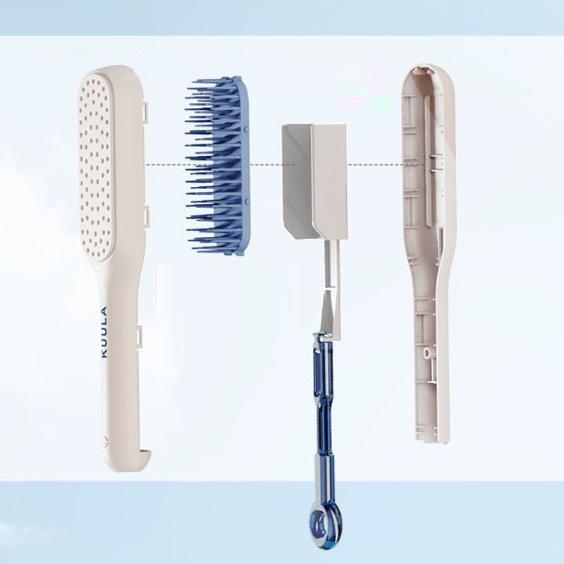 Glide™ - Self-Cleaning Antistatic Massage Comb